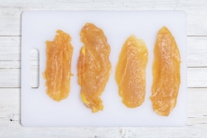 Preparazione Cotolette di pollo con friggitrice ad aria - Fase 1