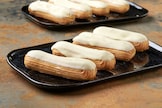Éclair al cioccolato bianco
