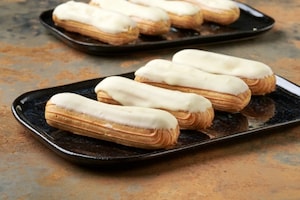 Preparazione Éclair al cioccolato bianco - Fase 6