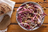 Insalata di radicchio e acciughe