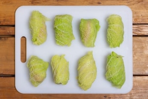 Preparazione Involtini di verza con la carne  - Fase 5