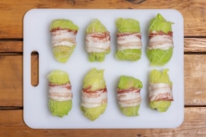 Preparazione Involtini di verza con la carne  - Fase 6