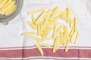 Preparazione Patatine con friggitrice ad aria  - Fase 3