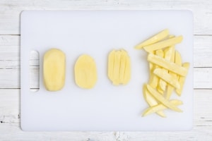 Preparazione Patatine con friggitrice ad aria  - Fase 2