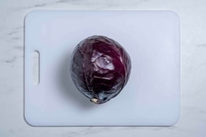 Preparazione Pesto di cavolo viola vegano - Fase 1