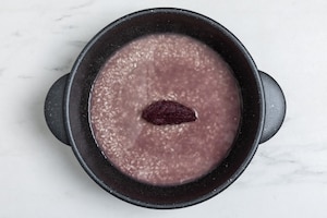 Preparazione Risotto al radicchio e gorgonzola - Fase 4