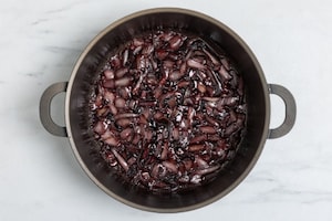 Preparazione Risotto al radicchio e gorgonzola - Fase 3