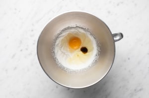 Preparazione Torta di compleanno Funfetti cheesecake - Fase 1