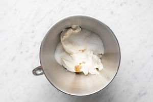 Preparazione Torta di compleanno Funfetti cheesecake - Fase 3