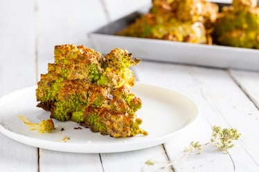 Broccolo romanesco al forno