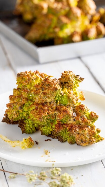 Broccolo romanesco al forno