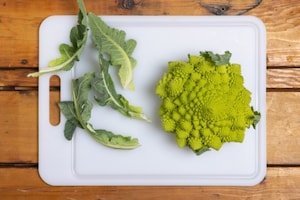 Preparazione Broccolo romanesco al forno - Fase 1