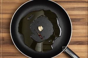 Preparazione Broccolo romanesco in padella - Fase 1