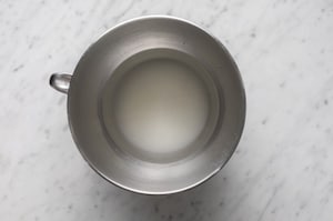 Preparazione Ciambellone senza uova - Fase 1