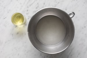 Preparazione Ciambellone senza uova - Fase 1