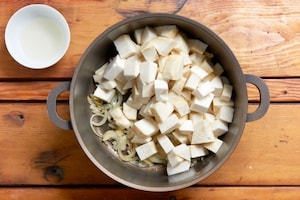 Preparazione Crema di sedano rapa  - Fase 2