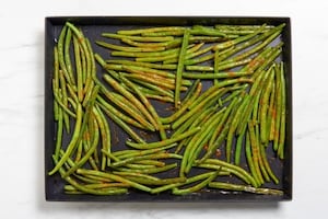 Preparazione Fagiolini al forno con harissa - Fase 2