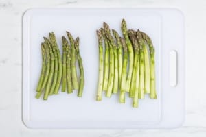 Preparazione Flan di asparagi - Fase 1