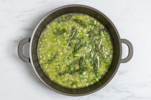 Preparazione Flan di asparagi - Fase 2