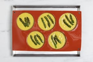 Preparazione Flan di asparagi - Fase 4