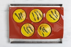 Preparazione Flan di asparagi - Fase 6