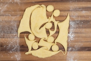 Preparazione Graffe in friggitrice ad aria - Fase 5