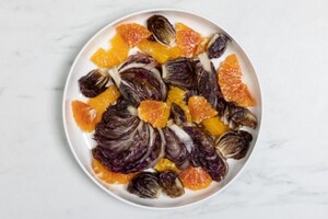 Preparazione Insalata di radicchio, arance e fichi mandorlati - Fase 3