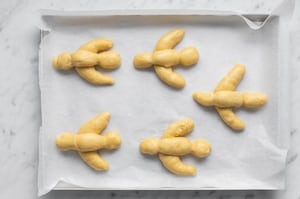 Preparazione Mini colombe pasquali - Fase 5