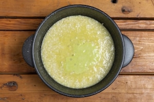 Preparazione Risotto asparagi e speck - Fase 6