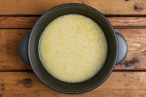 Preparazione Risotto asparagi e speck - Fase 4