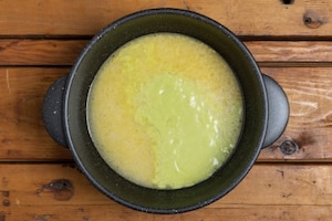 Preparazione Risotto asparagi e speck - Fase 4