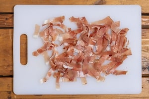 Preparazione Risotto asparagi e speck - Fase 5