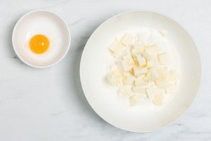 Preparazione Torta salata con broccolo romanesco - Fase 1