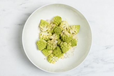 Preparazione Torta salata con broccolo romanesco - Fase 3 Preparazione Torta salata con broccolo romanesco - Fase 3