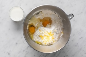 Preparazione Brioche di Pasqua - Fase 1