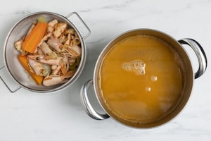 Preparazione Brodo di gamberi - Fase 4