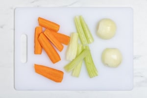 Preparazione Brodo di gamberi - Fase 2