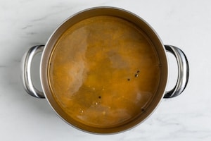 Preparazione Brodo di gamberi - Fase 3