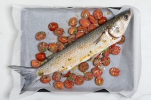 Preparazione Cefalo al forno  - Fase 4