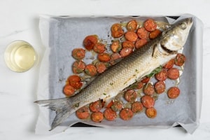 Preparazione Cefalo al forno  - Fase 5