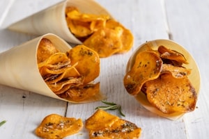 Preparazione Chips di patate dolci - Fase 3