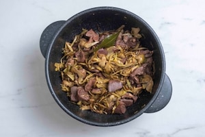 Preparazione Coratella con carciofi - Fase 8