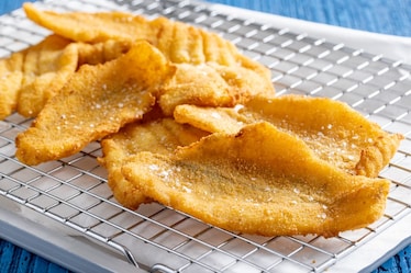 Filetti di platessa impanati