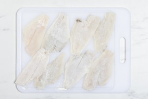 Preparazione Filetti di platessa impanati - Fase 1