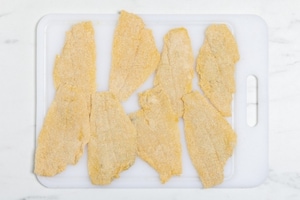 Preparazione Filetti di platessa impanati - Fase 2