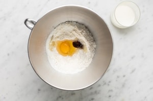 Preparazione Muffin alle fragole - Fase 1