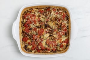 Preparazione Pasticcio di carciofi - Fase 7