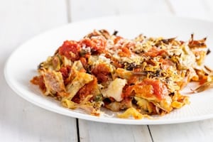 Preparazione Pasticcio di carciofi - Fase 7