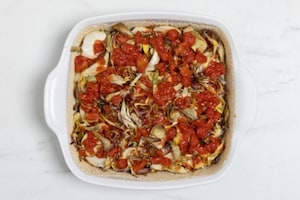 Preparazione Pasticcio di carciofi - Fase 6