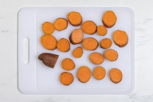 Preparazione Patate dolci al forno - Fase 2